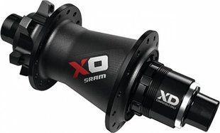 Втулка SRAM X0 Задняя DISC QR/12 28H BLK/RD XD
