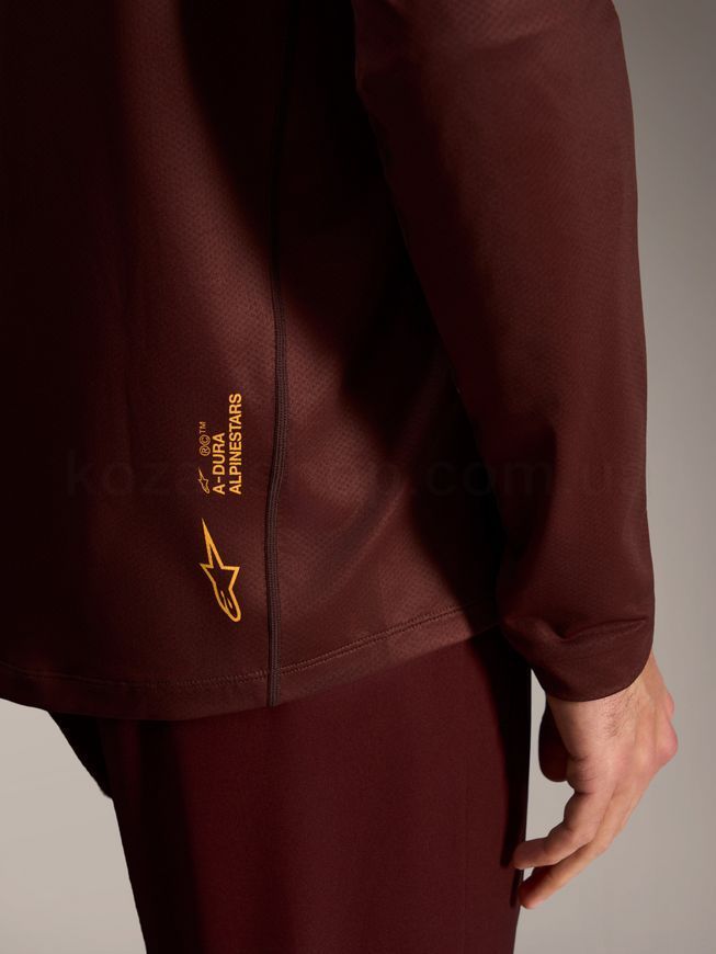 Вело джерси Alpinestars A-Dura Ride LS Jersey [Bordeaux] - L