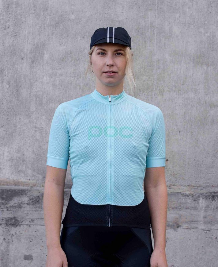 Джерси женская POC W's Essential Road Logo Jersey (Lt Fluorite Green/Fluorite Green, S)