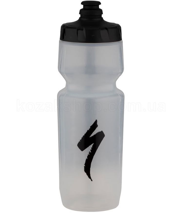 Фляга Specialized Purist Hydroflo MoFlo Bottle [TRANS/BLK S-LOGO], 680 мл (44323-2330)