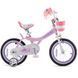 Детский велосипед RoyalBaby Jenny & Bunny 18", OFFICIAL UA, пурпурный