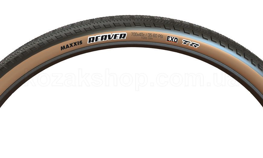 Покрышка MAXXIS REAVER 700x45C TPI-120 EXO/TR/Tanwall