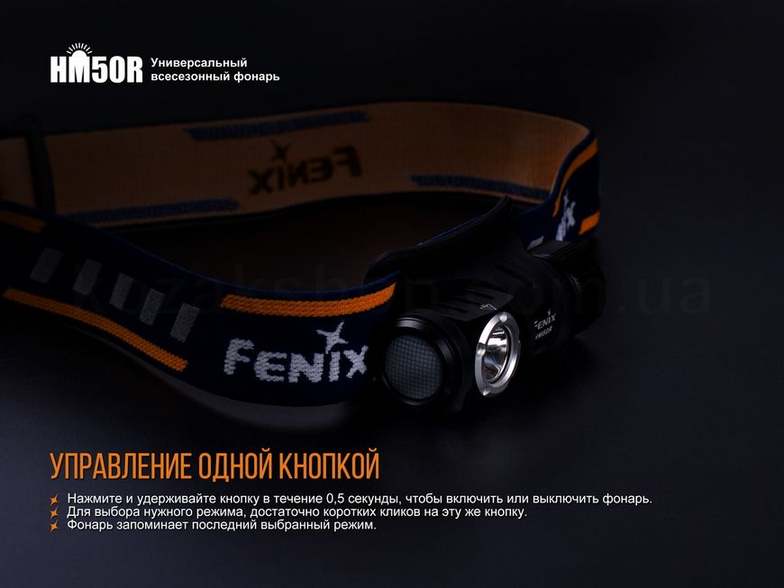 Фонарь налобный Fenix HM50R