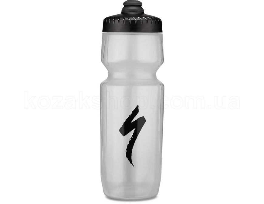 Фляга Specialized Purist Hydroflo MoFlo Bottle [TRANS/BLK S-LOGO], 680 мл (44323-2330)