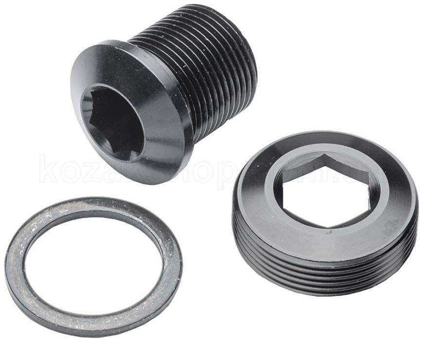 Болт у шатуни RACE FACE DEUS(2008-10)/TURBINE II/ NEXT XC/SIXC (68/73мм) M15 Crank Bolt/Cap