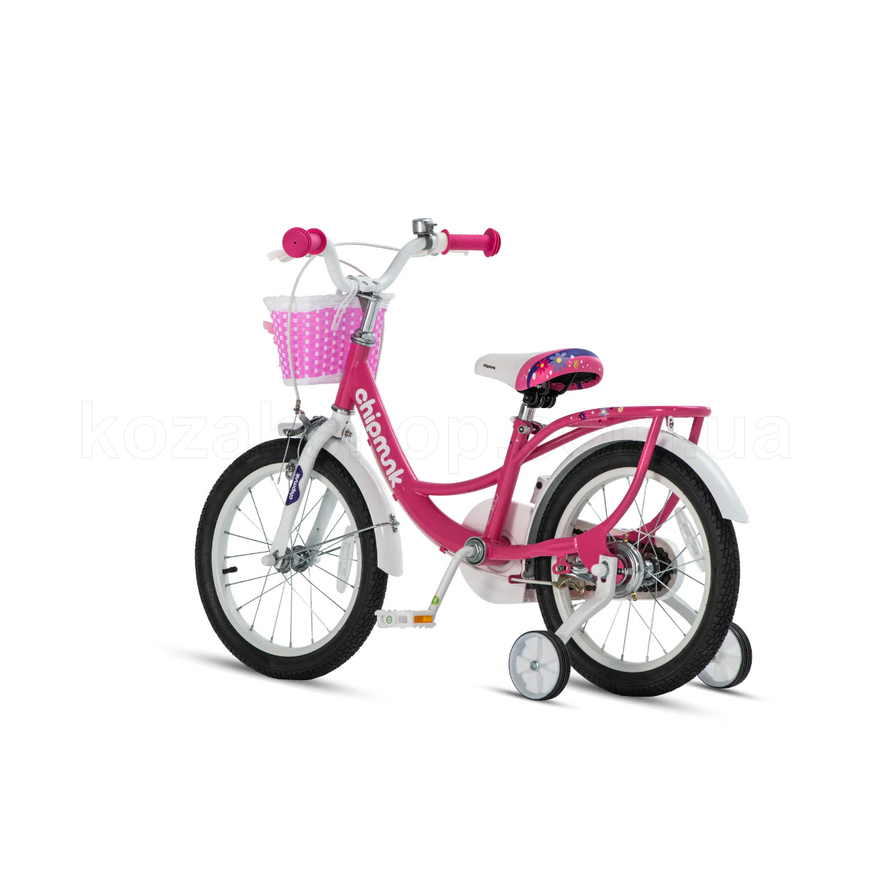 Дитячий велосипед RoyalBaby Chipmunk Darling 18", рожевий