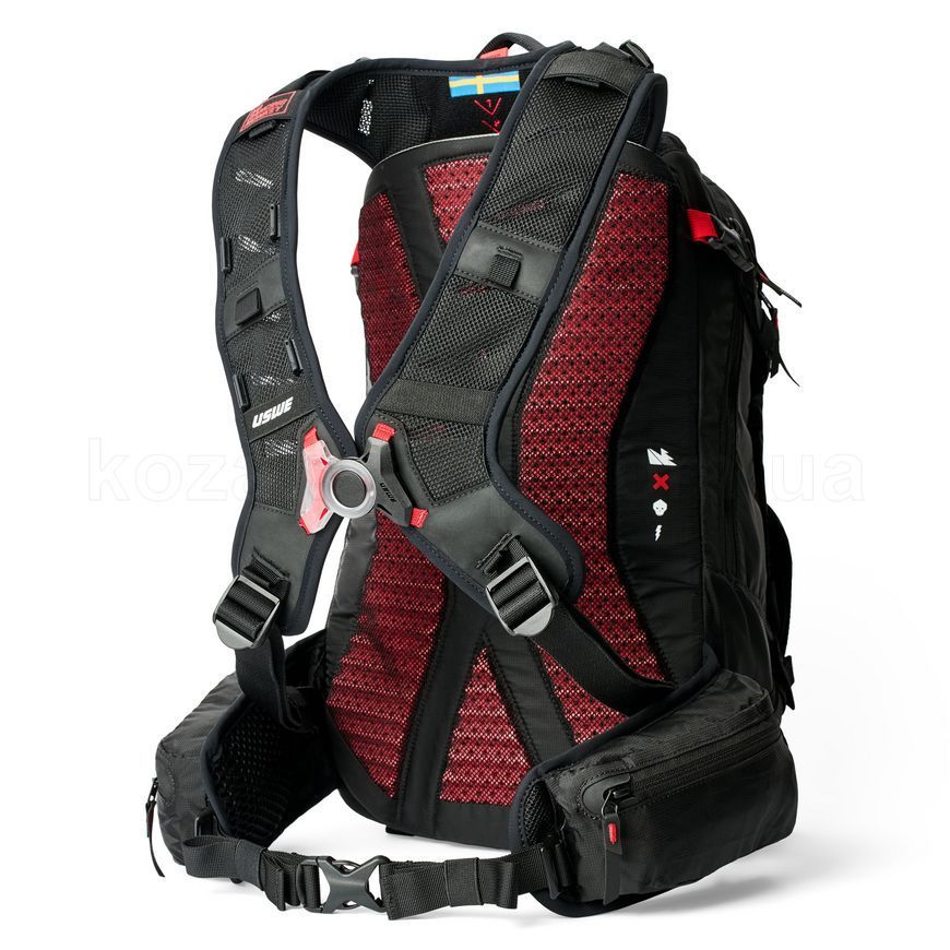 Рюкзак USWE ZIPPERED VST 25L DayPack [Black]