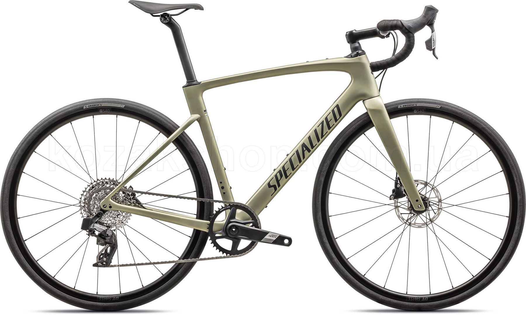 Велосипед Specialized ROUBAIX SPORT APEX [METSPR/FSTGRN] - 54