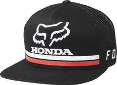 Кепка FOX HONDA SNAPBACK HAT [BLACK], One Size