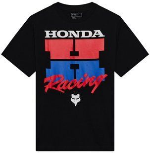 Футболка FOX Short Sleeve Tee - HONDA&reg; [Black], M
