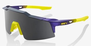 Очки Ride 100% SPEEDCRAFT SL - Matte Metallic Digital Brights - Smoke Lens - OS, Colored Lens