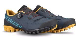 Контактная вело обувь Specialized RECON 2.0 MTB SHOE CSTBLU/LGNBLU/BRSYYEL - 39.5 (61522-11395)