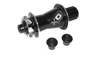 Втулка SRAM X0 DH Задняя 6-Bolt Disc 32H Black/Silver, Driver Body (9/10/11spd)(includes 12x150 & 12x157 Through Axle Caps) A1