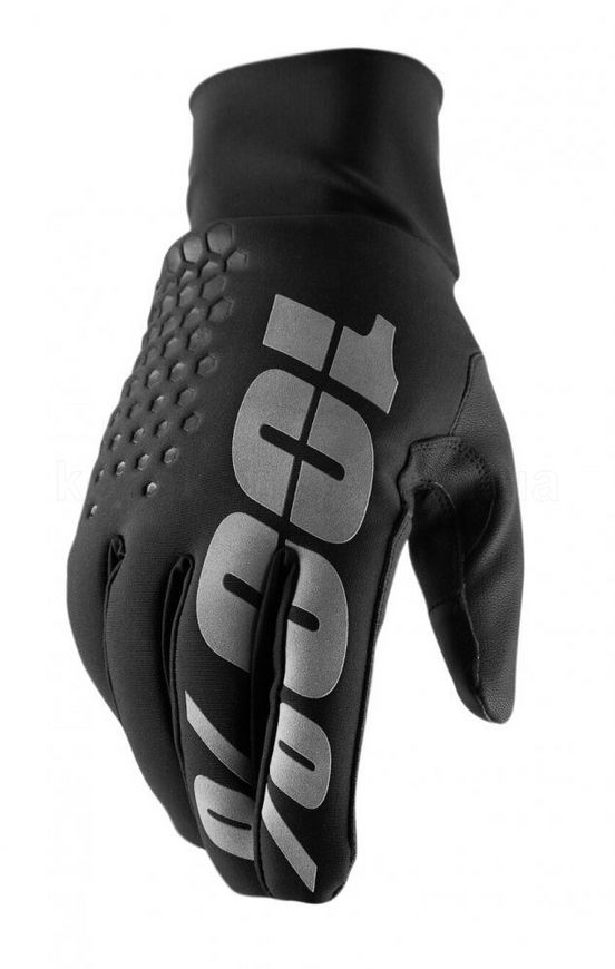Зимние мото перчатки RIDE 100% BRISKER Hydromatic Glove [Black], S (8)