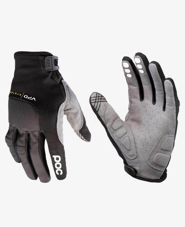 Вело рукавички POC Resistance Pro Dh Glove велосипедні рукавиці (Uranium Black, M)