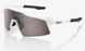 Велосипедные очки Ride 100% SpeedCraft SL - Matte White - HiPER Silver Mirror, Mirror Lens