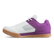Контактная вело обувь CrankBrothers Mallet Lace Clip-In [Bernard Kerr Edition WHITE / PURPLE - GUM OUTSOLE] - US 10.0
