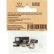 Ковпачки для ніпелів Peaty's Chris Chris Tubeless Valves Accessory Kit, Black