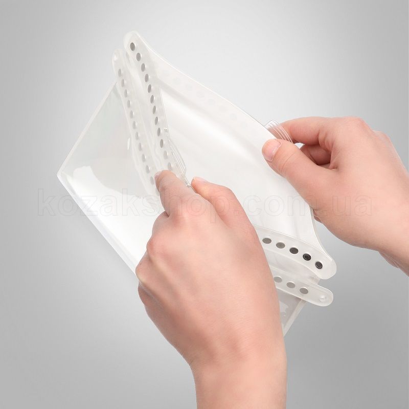 Гермочехол для смартфона FIDLOCK dry bag multi (L - 224x140 мм) [transparent white]