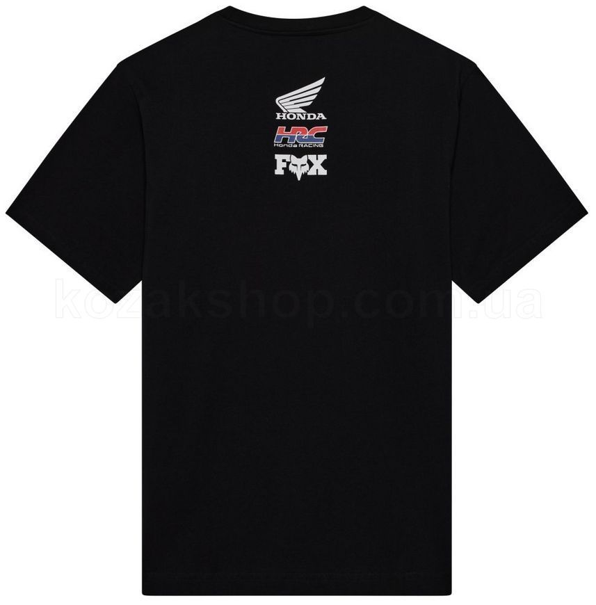Футболка FOX Short Sleeve Tee - HONDA&reg; [Black], M