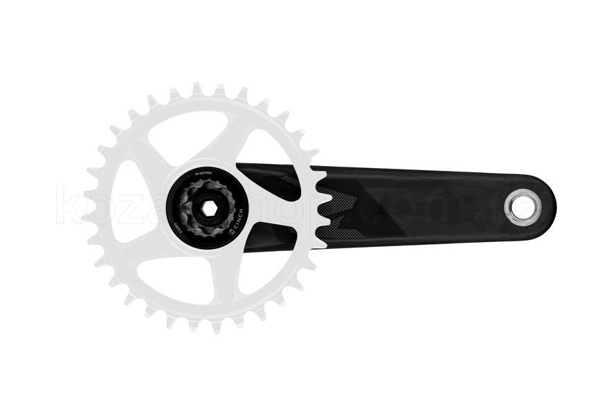 Шатуни RaceFace NEXT R, 175 мм, Boost 136 мм вал, Black