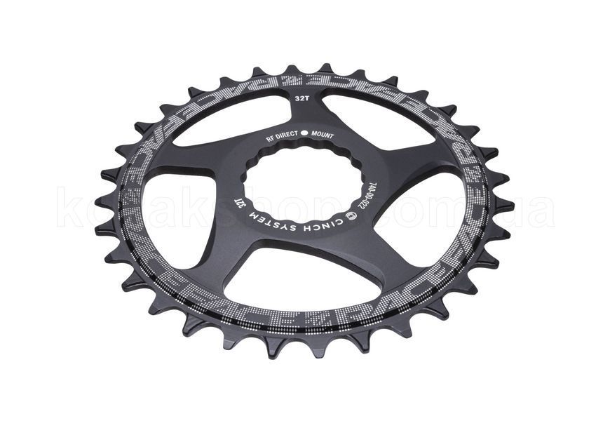 Звезда Race Face Direct Mount CINCH, 28t, 10-12S, NW, Matte Black