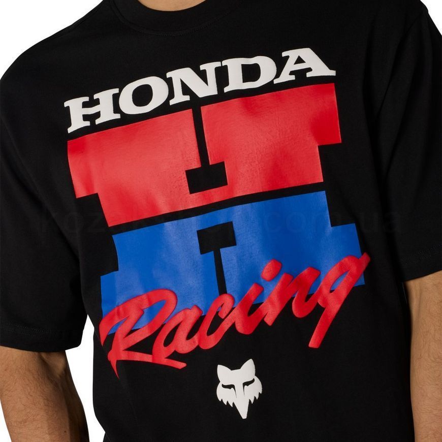 Футболка FOX Short Sleeve Tee - HONDA&reg; [Black], M