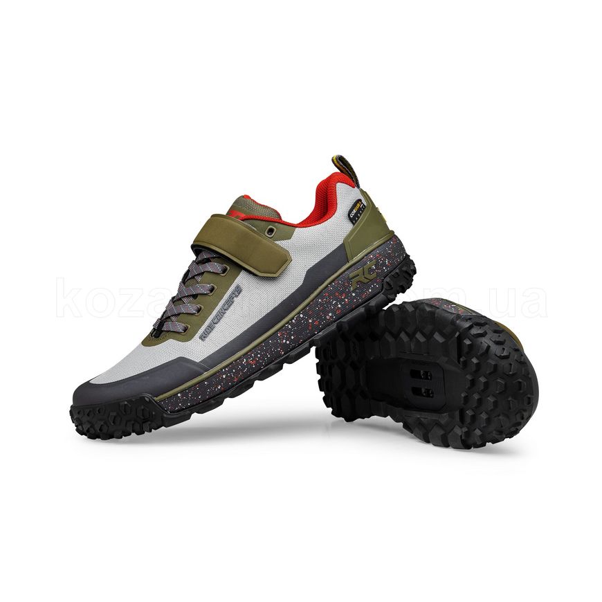 Контактная вело обувь Ride Concepts Tallac Clip Men's [Grey/Olive] - US 10