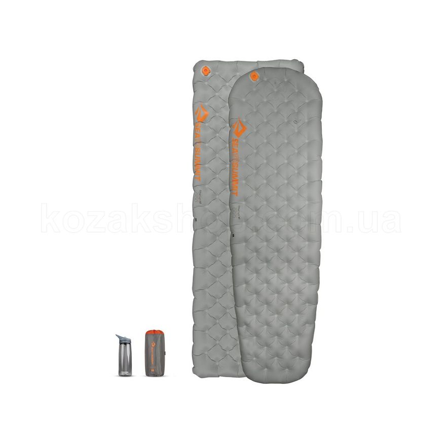 Надувний килимок Sea to Summit Ether Light XT Insulated Mat 100mm, Pewter (Regular)