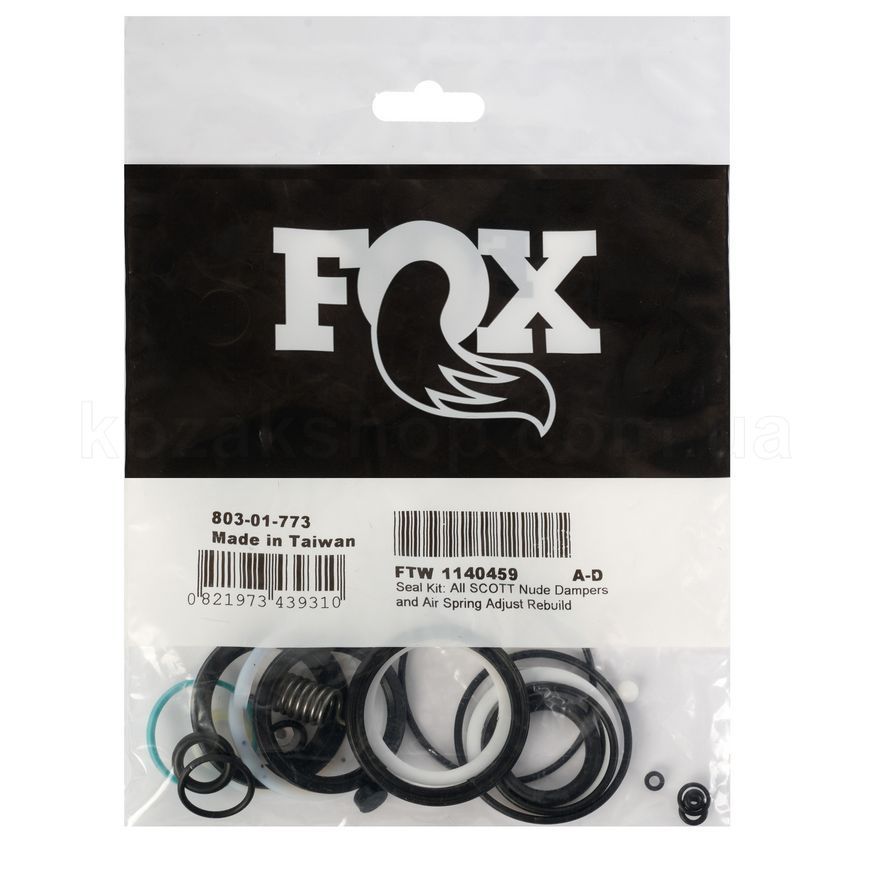 Ремкомплект амортизатора FOX Seal Kit: All SCOTT Nude Dampers and Air Spring Adjust Rebuild (803-01-773)
