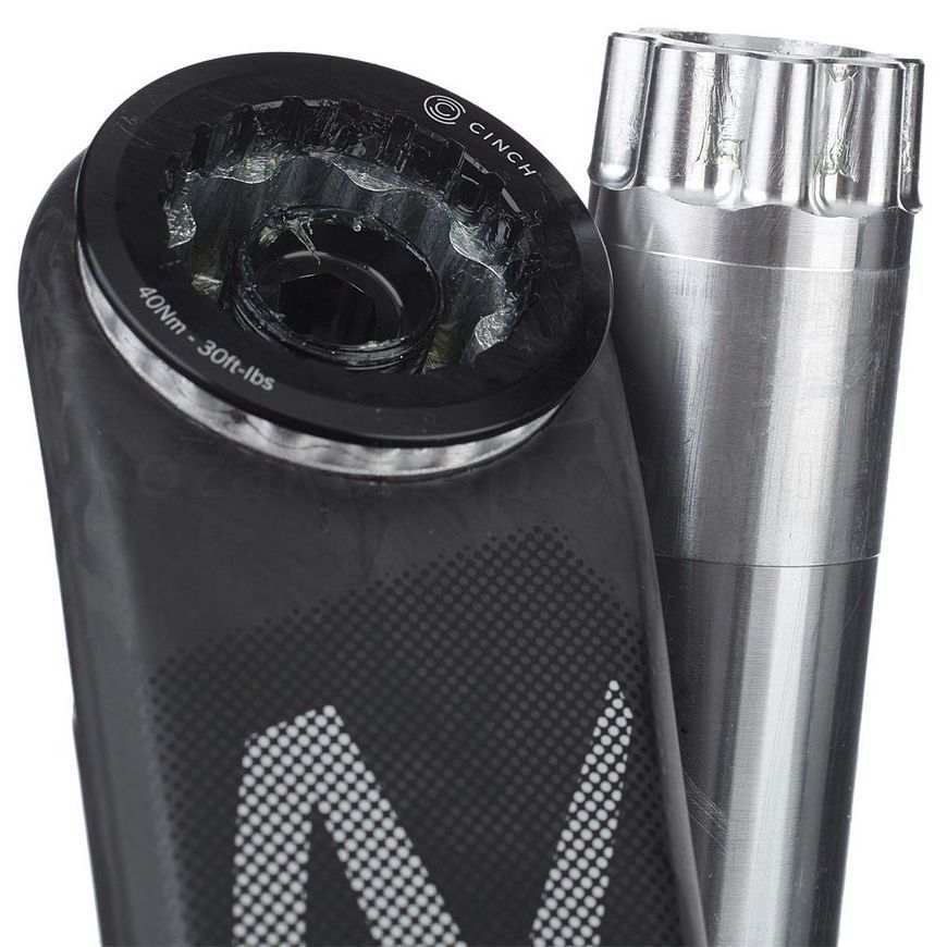 Шатуни RaceFace NEXT R, 175 мм, Boost 136 мм вал, Black