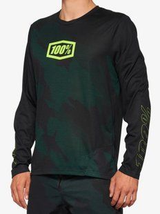 Вело джерси Ride 100% AIRMATIC LS Jersey - LE [Camo], M