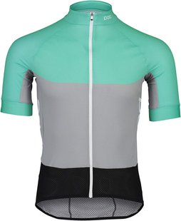 Джерсі POC Essential Road Light Jersey (Fluorite Green/Alloy Grey, S)