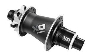 Втулка SRAM X0 Задняя DISC QR/12 28H BLK/SLV XD
