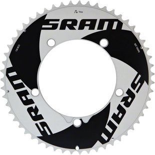 Зірка SRAM Chain Ring Road Red TT 55T S1 Hidden Bolt 130 BCD Alum 4mm Falcon Grey