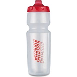 Фляга Specialized Purist Hydroflo Fixy Bottle [SBC TRANS/RED DIFFUSE], 680 мл (44319-2340)