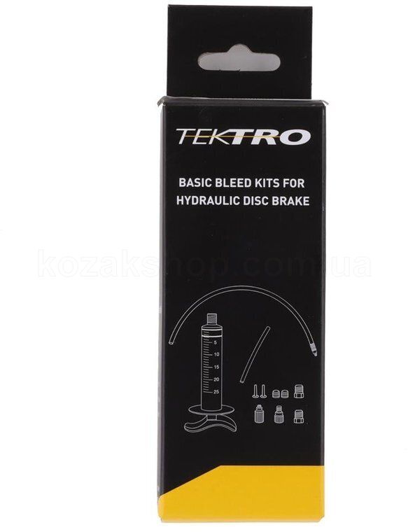 Комплект для прокачування гальм Tektro Basic bleed kit