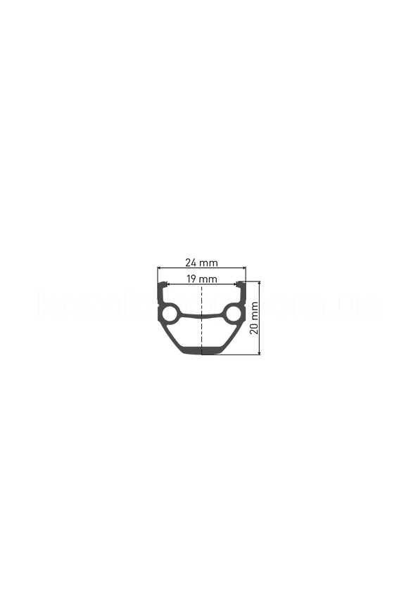 Обод DT Swiss 535 29x19 RIM BRAKE 36h 10a