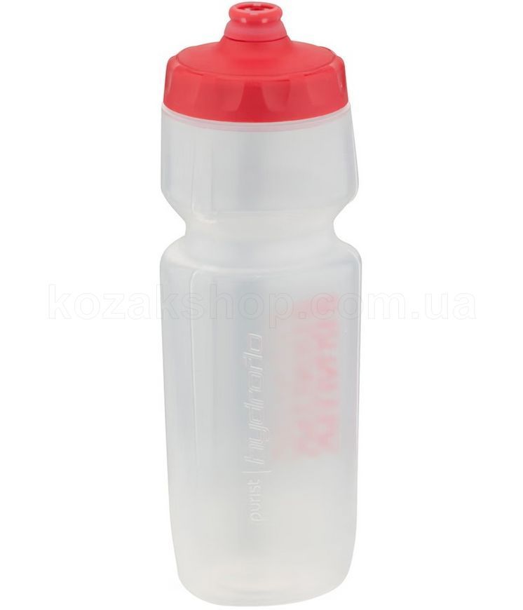 Фляга Specialized Purist Hydroflo Fixy Bottle [SBC TRANS/RED DIFFUSE], 680 мл (44319-2340)