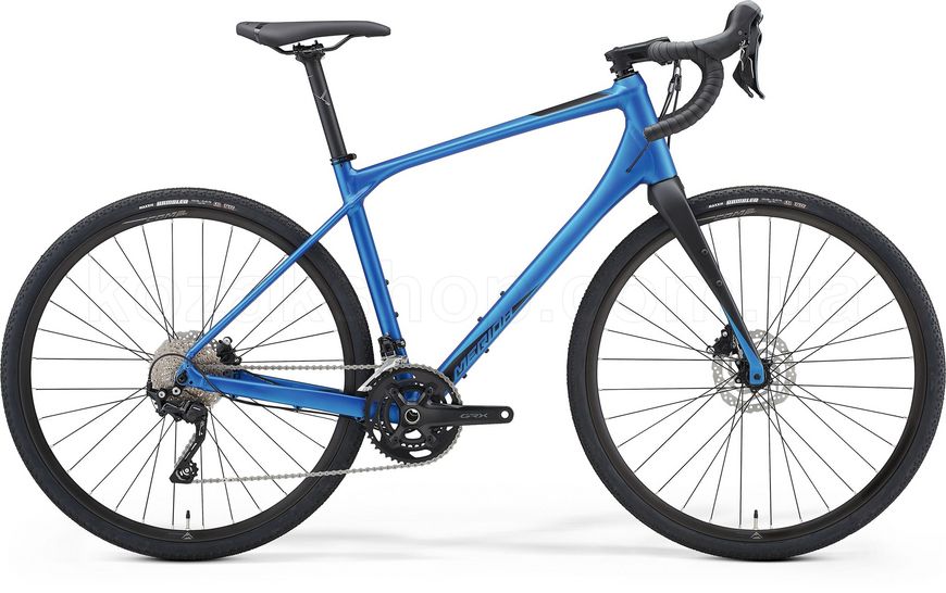 Гравийный велосипед Merida SILEX 400 (2021) matt blue(black), MATT BLUE(BLACK), 2021, 700с, XS