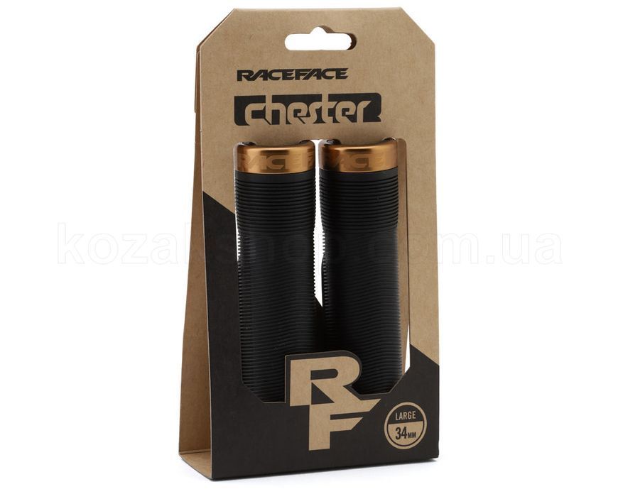 Гріпси Race Face CHESTER, 34MM, [BLACK,KASH MONEY]