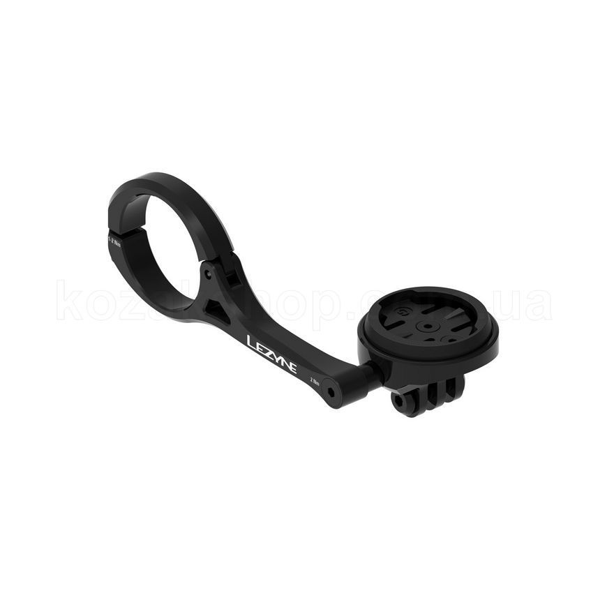 Крепление компьютера и GoPro Lezyne GARMIN/WAHOO GPS FORWARD MOUNT WITH GoPro