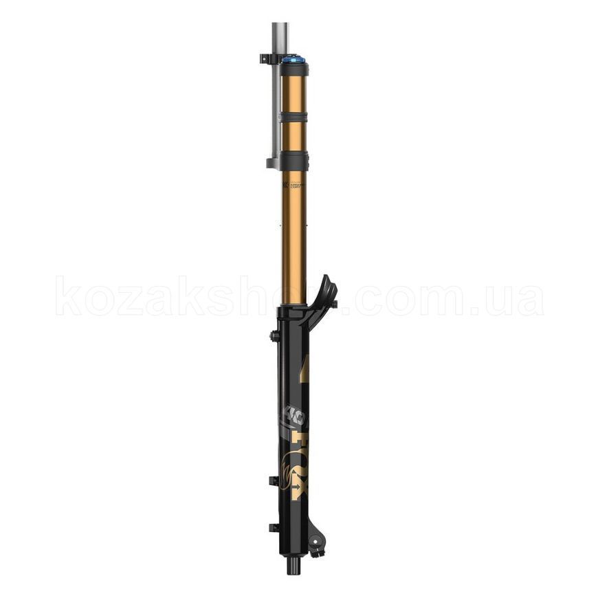 Вилка FOX 40 Float GRIP X2 Factory Kashima, 203, HSC, LSC, HSR, LSR, 20TAx110 Boost, 1.125, Drop, 52mm Rake Matte Blk, AM, Shiny Blk, Kashima/Grey Logo 2025
