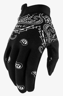 Мото рукавички Ride 100% iTRACK Glove [Bandana], L (10)