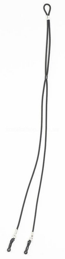 Шнурок Julbo H40 20 17 Elastic black polyester adjustable 2.2mm 1шт