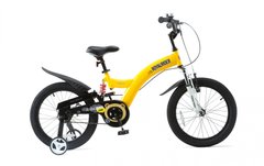 Дитячий велосипед RoyalBaby FLYBEAR 18", OFFICIAL UA, жовтий