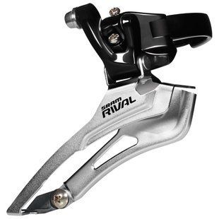 Передній перемикач SRAM Rival 2x10 speed High Clamp 31.8 Bottom Swing