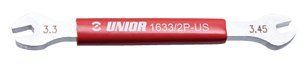 Ключ для спиць Unior Tools подвійний 3,3 x 3,45 Pro spoke wrench