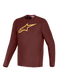 Вело джерси Alpinestars A-Dura Ride LS Jersey [Bordeaux] - S