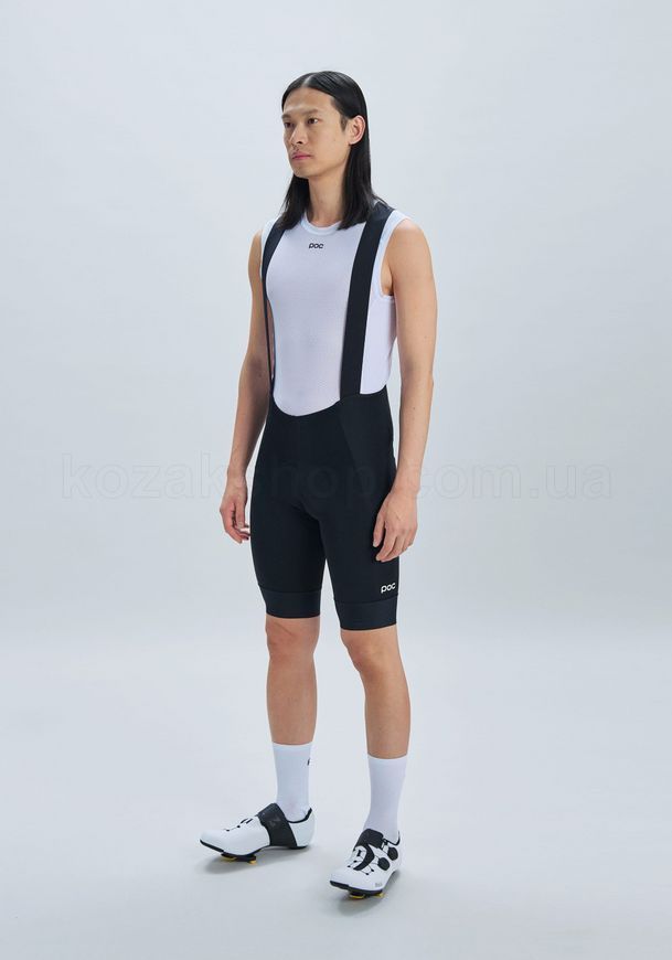 Велосипедные шорты с лямками POC Men's Cadence Cycling Bib Shorts [Uranium Black] - S